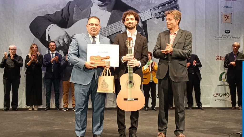 El guitarrista cordobés Álvaro Toscano Román, gana el primer premio del XXXVIII Certamen Internacional de Guitarra Clásica ‘Andrés Segovia’ de La Herradura