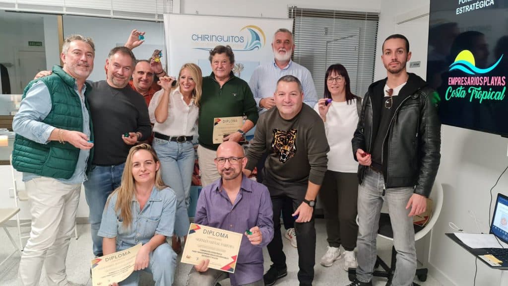 Los empresarios de playas han concluido con éxito el curso de ‘Formación Estratégica para Negocios’ impartido por Sara Mercado