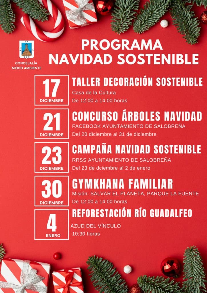 Salobreña organiza un programa de actividades medioambientales para esta Navidad