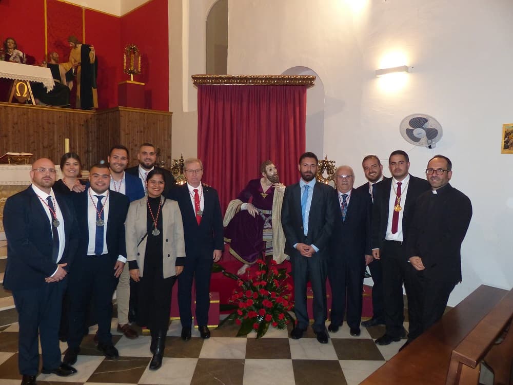 LA SANTA CENA INCORPORA UNA NUEVA IMAGEN AL APOSTOLADO DEL SANTÍSIMO CRISTO DE LA FE