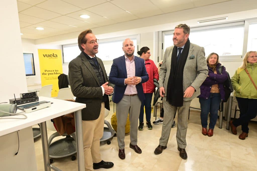 El delegado del Gobierno cifra en 61 nuevos Puntos Vuela activos en la provincia al concluir el año