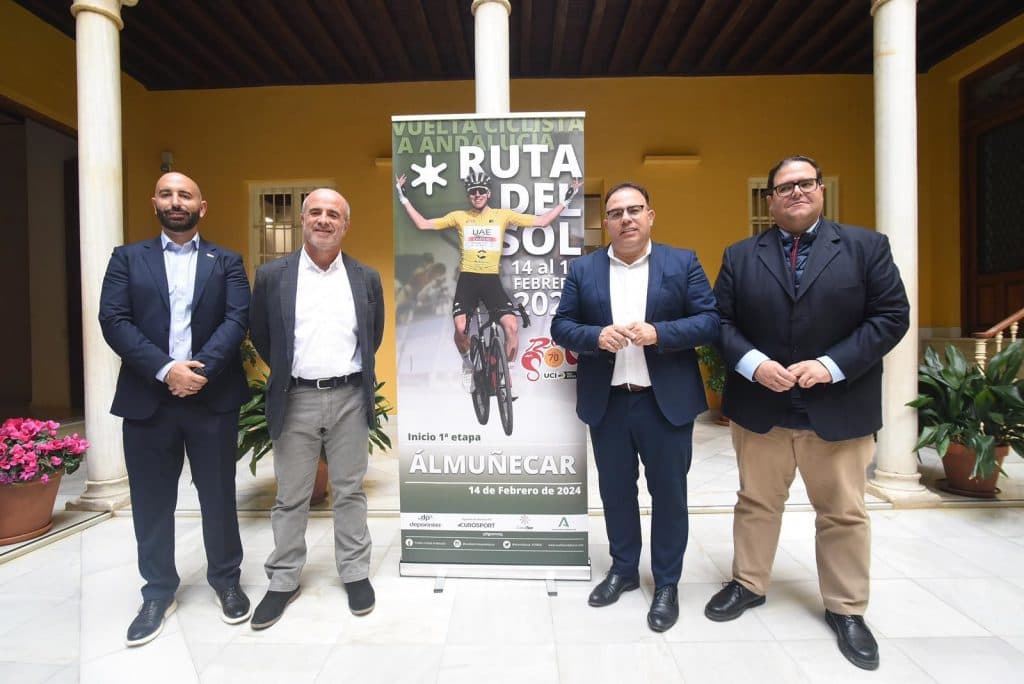 La Mancomunidad patrocina la 1ª etapa de la Vuelta Ciclista a Andalucía-Ruta del Sol
