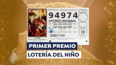 El Primer Premio de la lotería del Niño toca en Granada