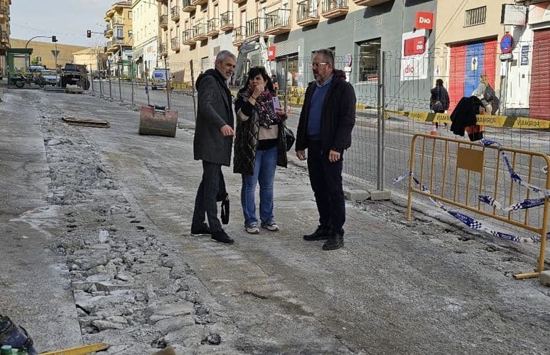 Órgiva invierte más de 131.000 euros en la remodelación de un tramo de la Avenida González Robles