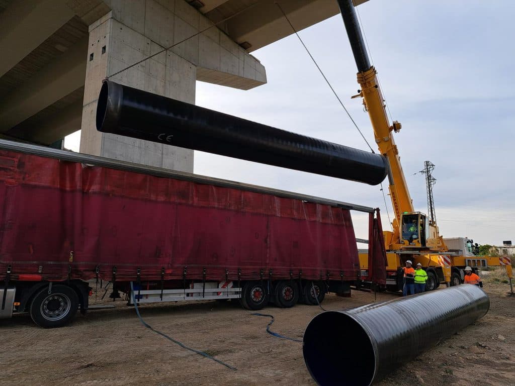 Entrena afirma que el inicio de la instalación de las tuberías “constata” el compromiso del Gobierno con Rules