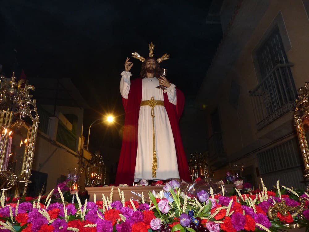 LA HERMANDAD DE LA SANTA CENA MUEVE A LA FE EL DIA DEL SÁBADO DE PASIÓN