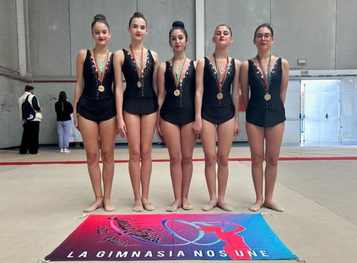 Las gimnastas motrileñas consiguen el oro en los Juegos Deportivos de Granada