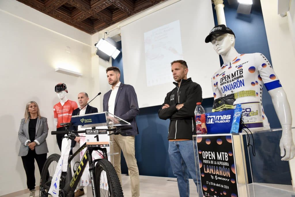 Lanjarón da el pistoletazo de salida al Circuito Provincial de BTT Media Maratón Diputación de Granada 2024