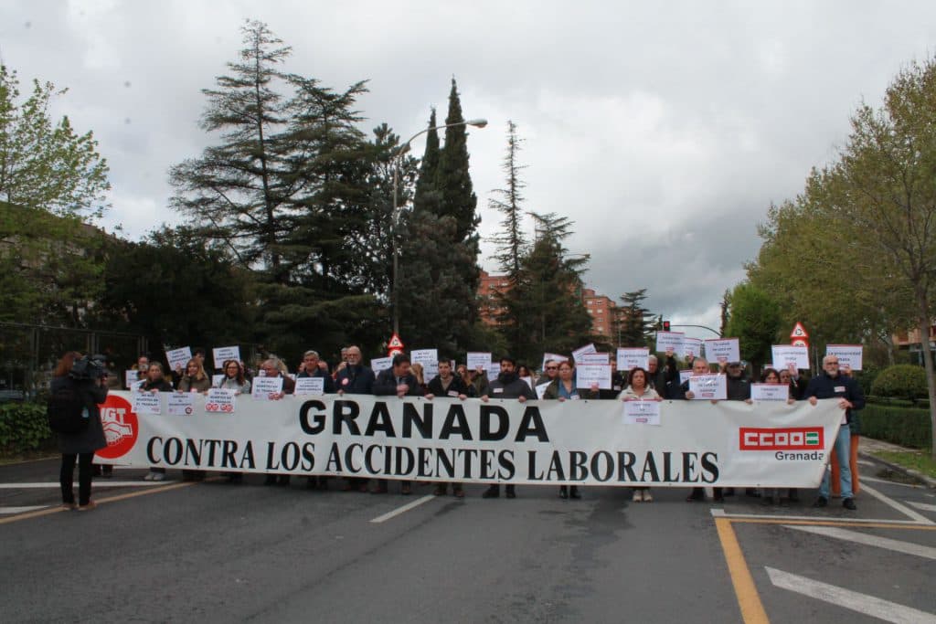 CCOO y UGT  condenan la última muerte en accidente de trabajo ocurrida en un establecimiento hostelero de la capital
