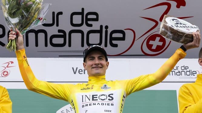 El almuñequero Carlos Rodríguez gana el Tour de Romandía, su primer triunfo en una carrera por etapas