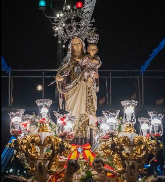 Reposición al culto de Nuestra Señora del Carmen en el Varadero de Motril