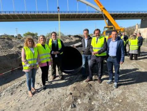 La Junta celebra el inicio de las obras del desglosado 9 de Rules y pide “celeridad” al Gobierno de España para el resto de las conducciones