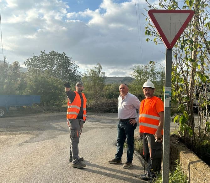 Dan comienzo las obras de mejora del camino de Santa Ana de Lobres