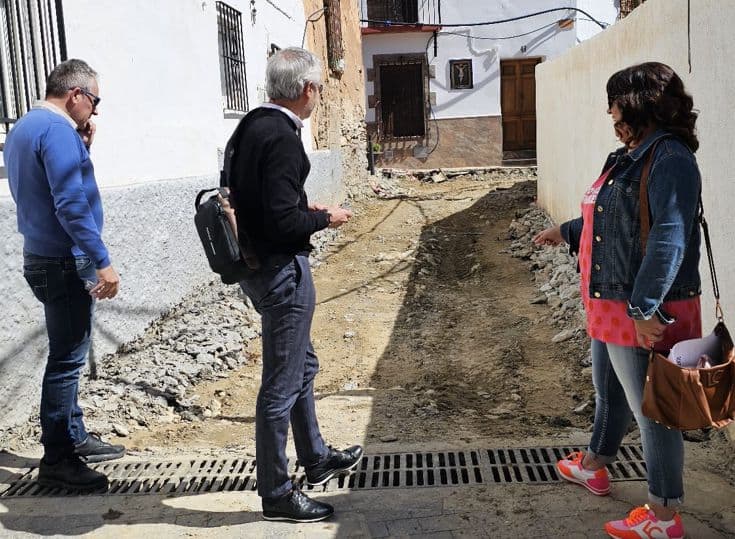 Obras de mejora para la accesibilidad y redes de suministro en el Barrio Alto de Órgiva