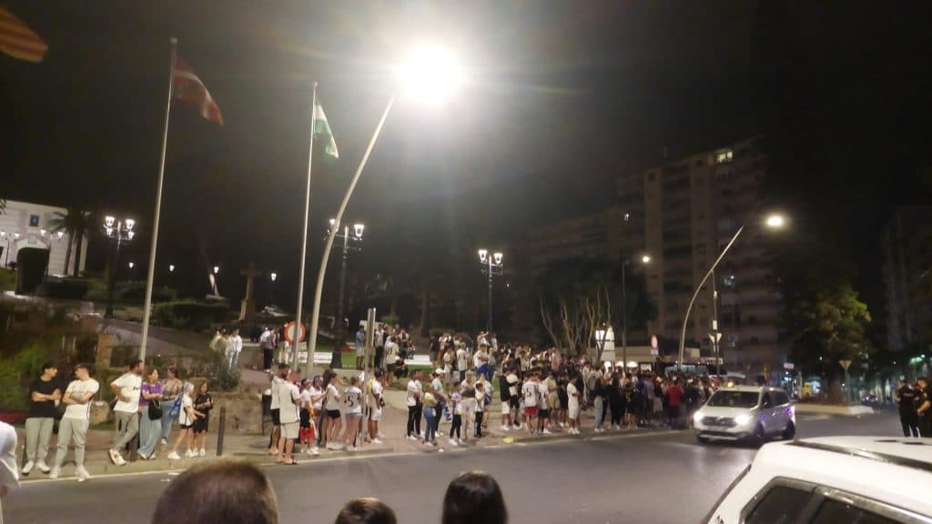 Motril celebra en la calle la victoria madridista en la Champions