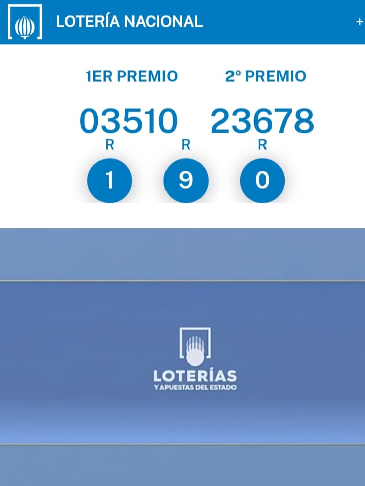 El primer premio del sorteo de la Lotería Nacional toca en Almuñécar