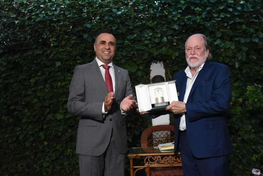 Diputación entrega el Pozo de Plata al hispanista estadounidense Allen Josephs