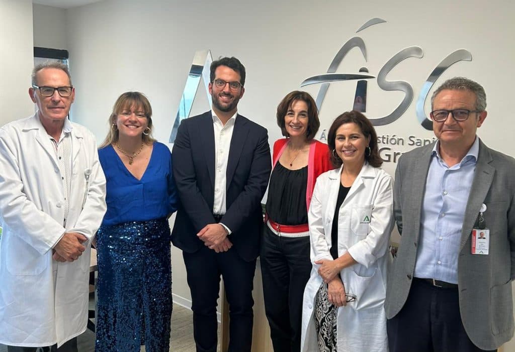El Área Sanitaria Sur de Granada muestra su trabajo a sanitarios europeos a través del programa de intercambio HOPE 2024