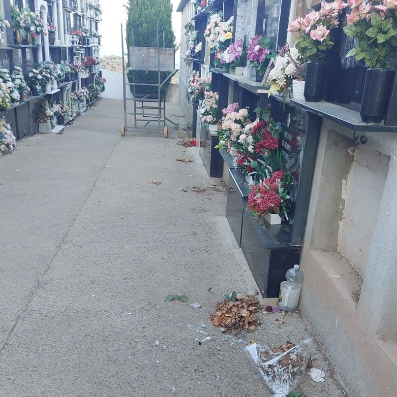 El PSOE de Cádiar denuncia “el abandono y la falta de limpieza” en el cementerio y exige a la alcaldesa (PP) una actuación “inmediata”