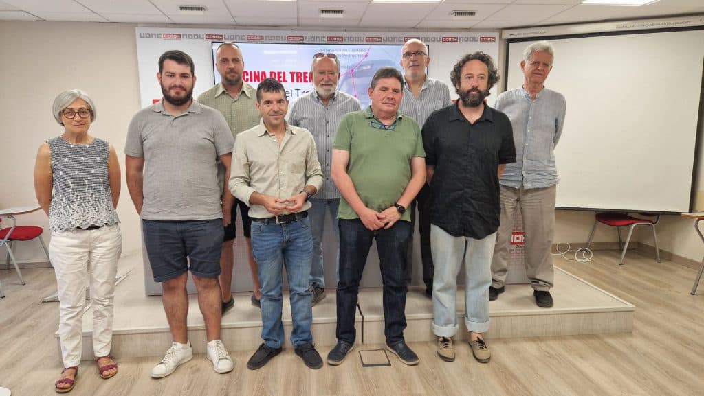 CCOO y UGT muestran su apoyo a la creación de la Oficina del Tren con el fin de reivindicar una mejor conectividad ferroviaria para la provincia de Granada