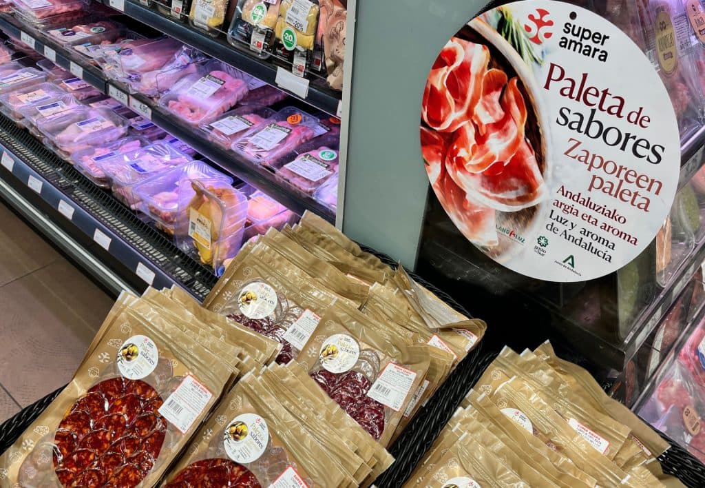Más de 100 productos de calidad de Andalucía se promocionan en supermercados del País Vasco
