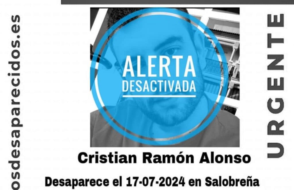 Localizado el salobreñero Cristian Ramón
