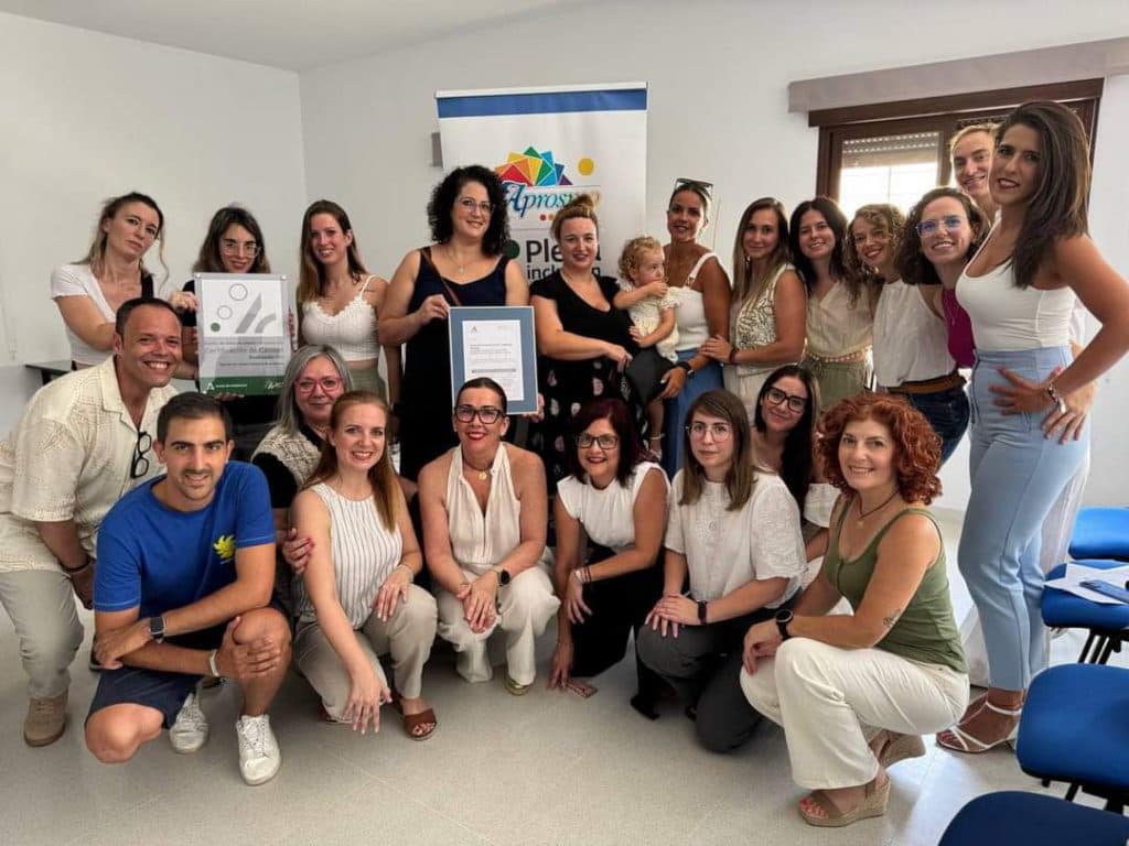 El CAIT APROSMO de Motril certifica la calidad de sus servicios con nivel avanzado