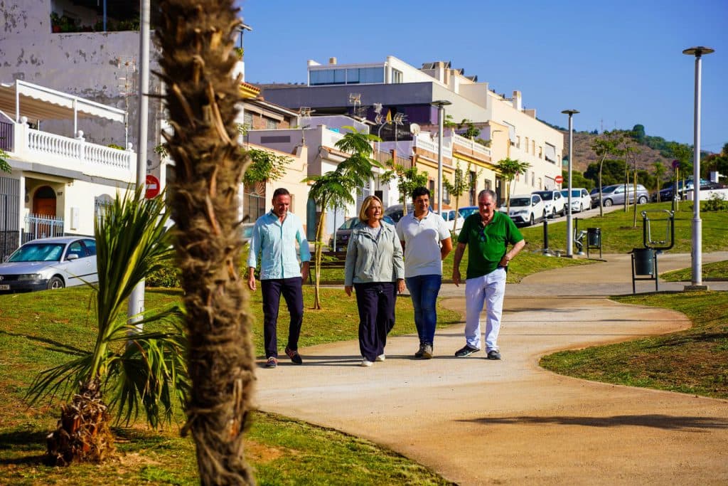 Un nuevo Parque de San Antonio gracias a la remodelación realizada a través de los fondos del PFEA