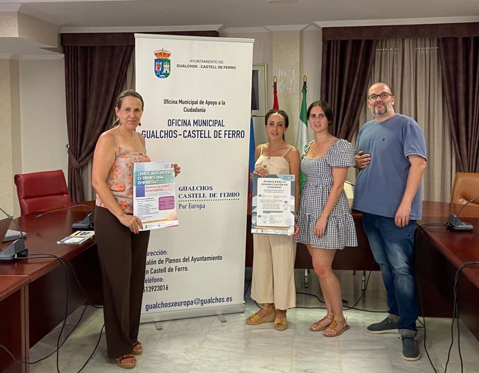 Gualchos-Castell de Ferro abre una oficina para tramitar ayudas de la UE e informar al ciudadano