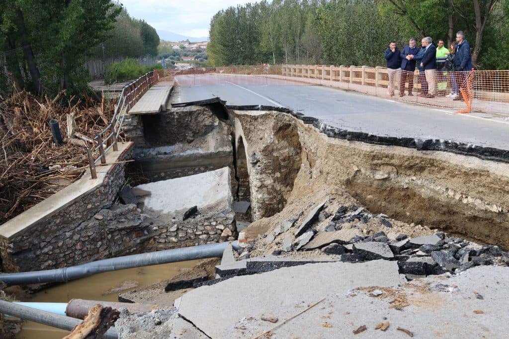 La Subdelegación del Gobierno evalúa los daños de la DANA en la provincia de Granada