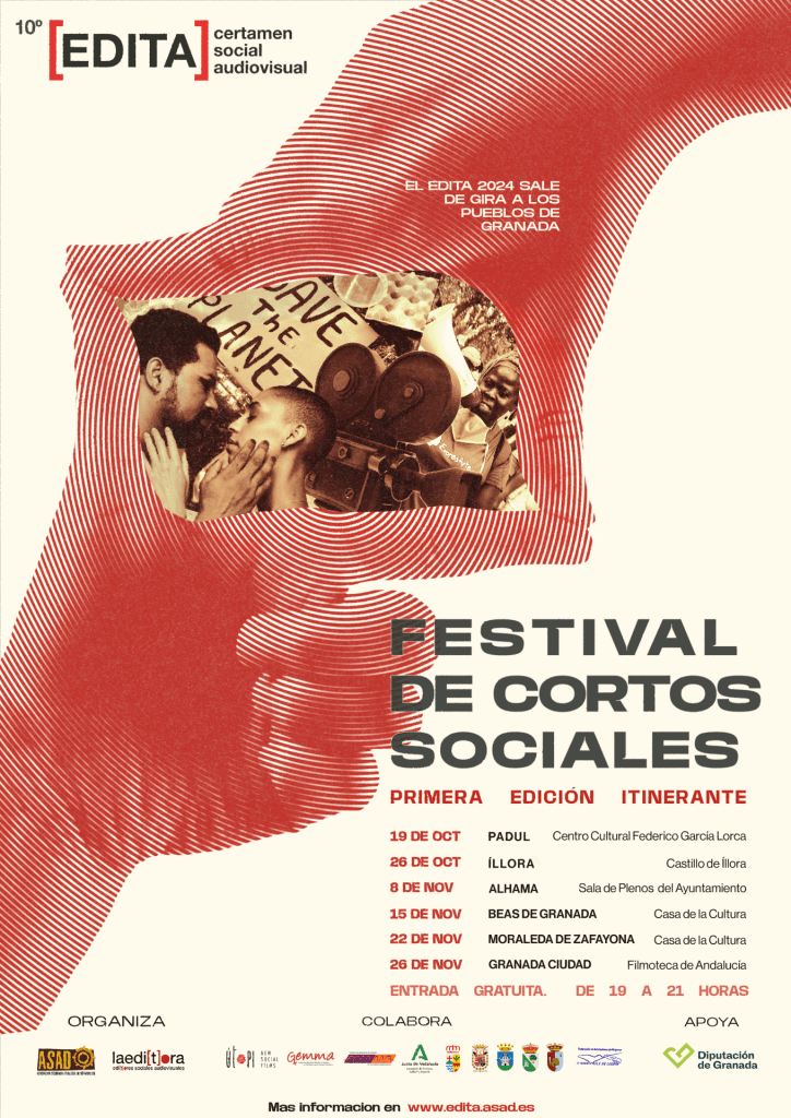 Festival Internacional de Cortometrajes Sociales EDITA 2024: la X edición sale de gira con cinco proyecciones en pueblos de Granada