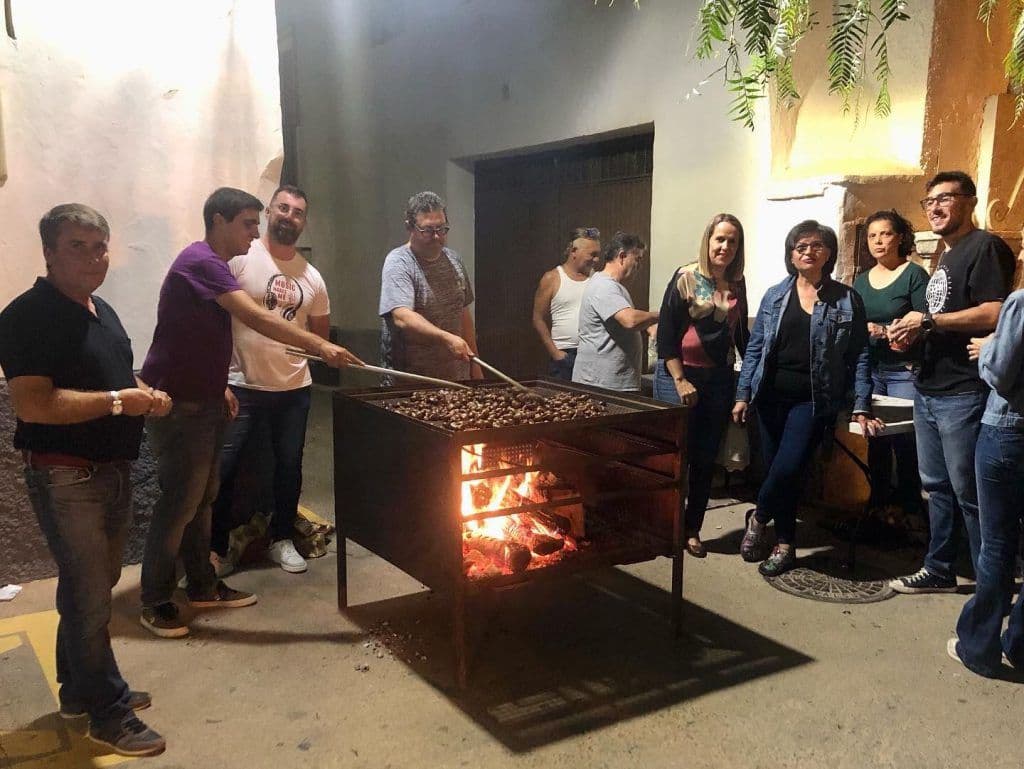 Terror, diversión y castañas, protagonistas del Hallowen de Gualchos-Castell de Ferro