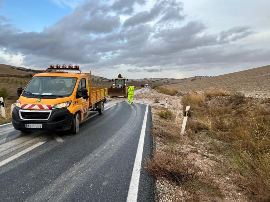 Diputación responde con más de un centenar de actuaciones a las emergencias causadas por la DANA