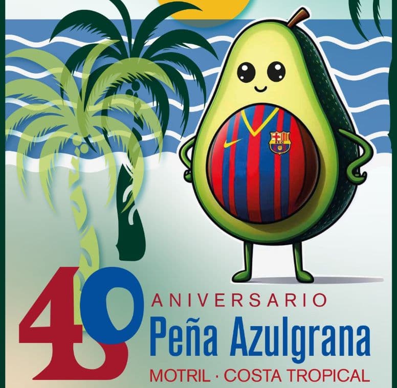 La Peña Azulgrana de Motril celebra el 40º aniversario de su fundación