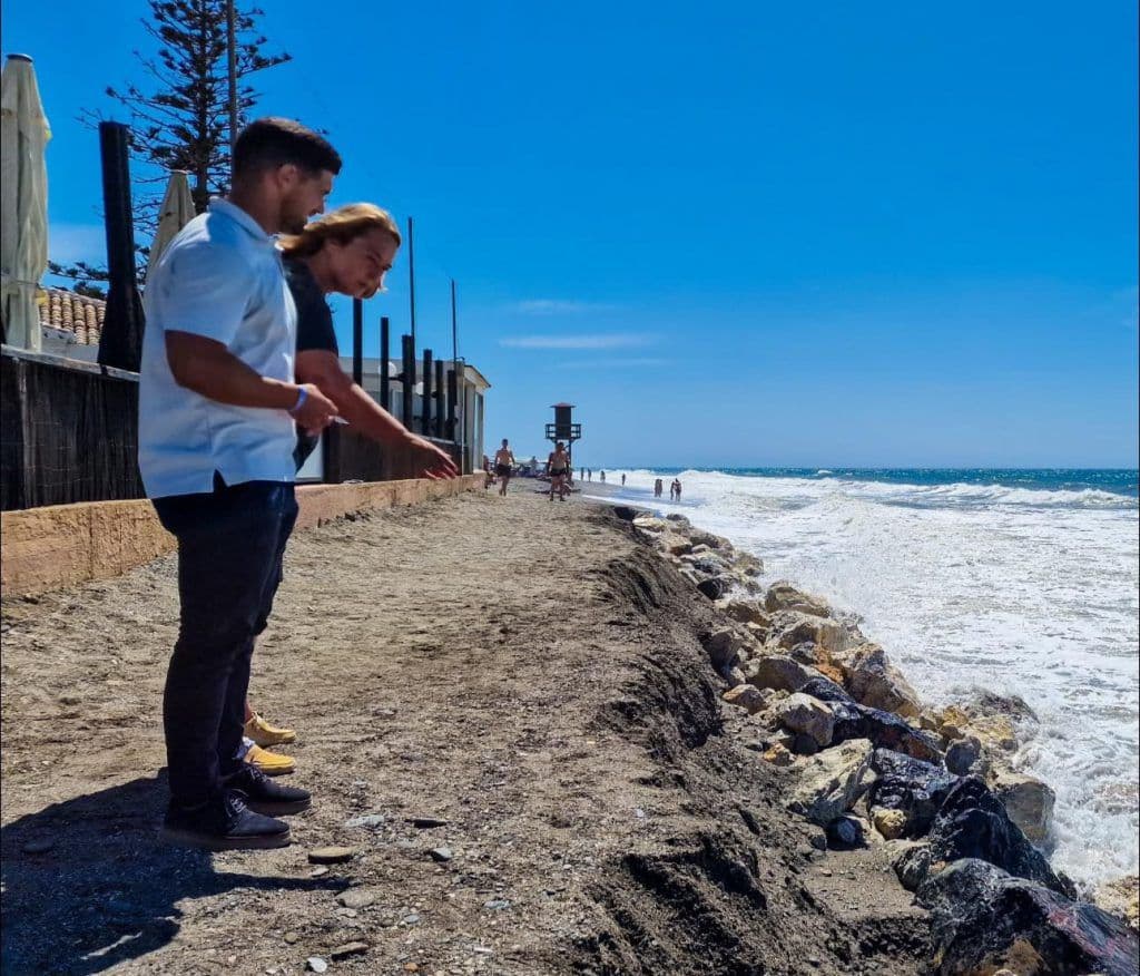 La alcaldesa de Motril califica de «muy buena noticia» el inicio inminente del espigón en Playa Granada