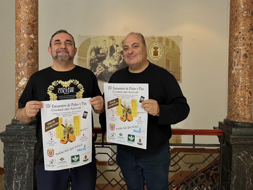 Motril celebra el 15º Encuentro de Pulso y Púa ‘Ciudad del Azúcar’ con Melaza y el invitado especial Candela y Son de Toledo