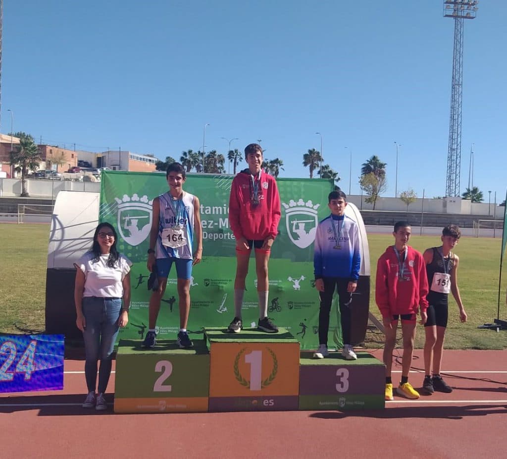 El Club Atletismo Wiber Ciudad de Motril consigue tres platas en el Campeonato de Andalucía Oriental Sub14 de invierno