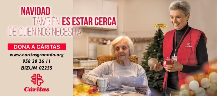 “Navidad también es estar cerca de quien nos necesita”: Cáritas invita esta Navidad a compartir el tiempo con los demás, escuchar, acoger y cuidar