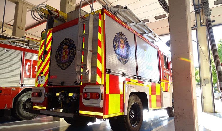 Dos fallecidas, madre e hija, en el incendio de una vivienda en Jaén capital