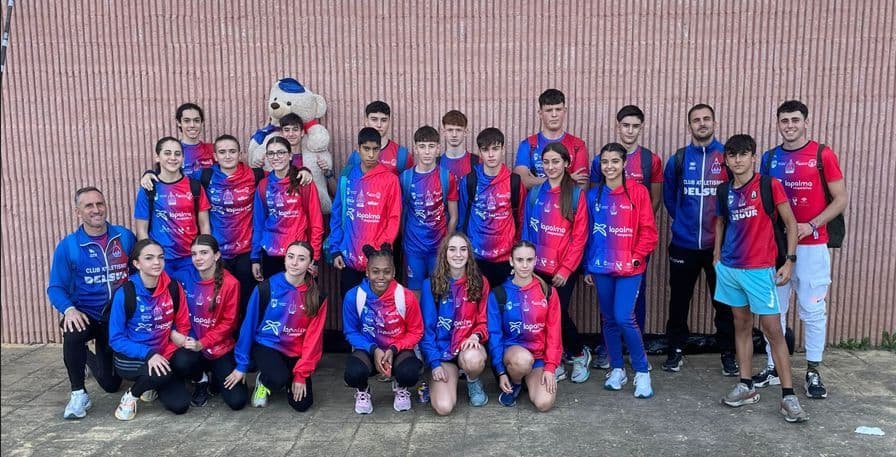 El Club Atletismo Delsur – Cooperativa La Palma se clasifica cuarto en el Campeonato de Andalucía sub16 por clubes