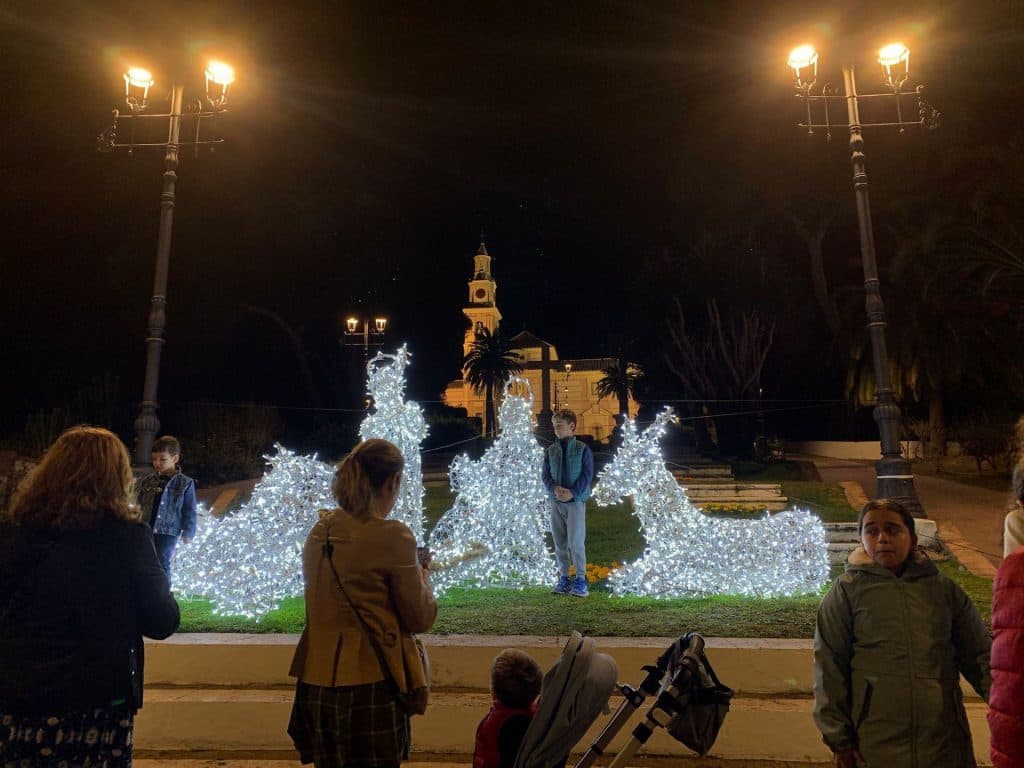 Motril enciende su alumbrado navideño