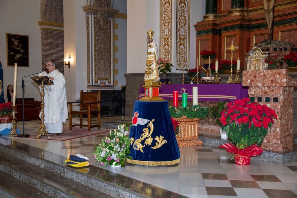 El Escuadrón de Vigilancia Aérea (EVA-9) de Motril, celebra el día de su Patrona, la Virgen de Loreto