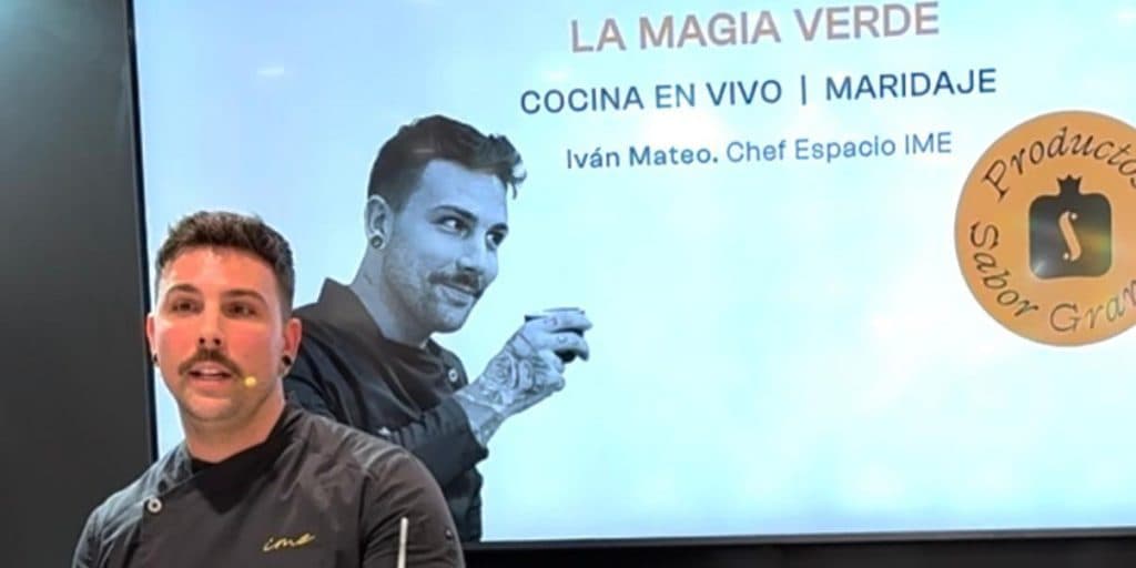 El chef Iván Mateo promociona la gastronomía motrileña en Madrid Fusión