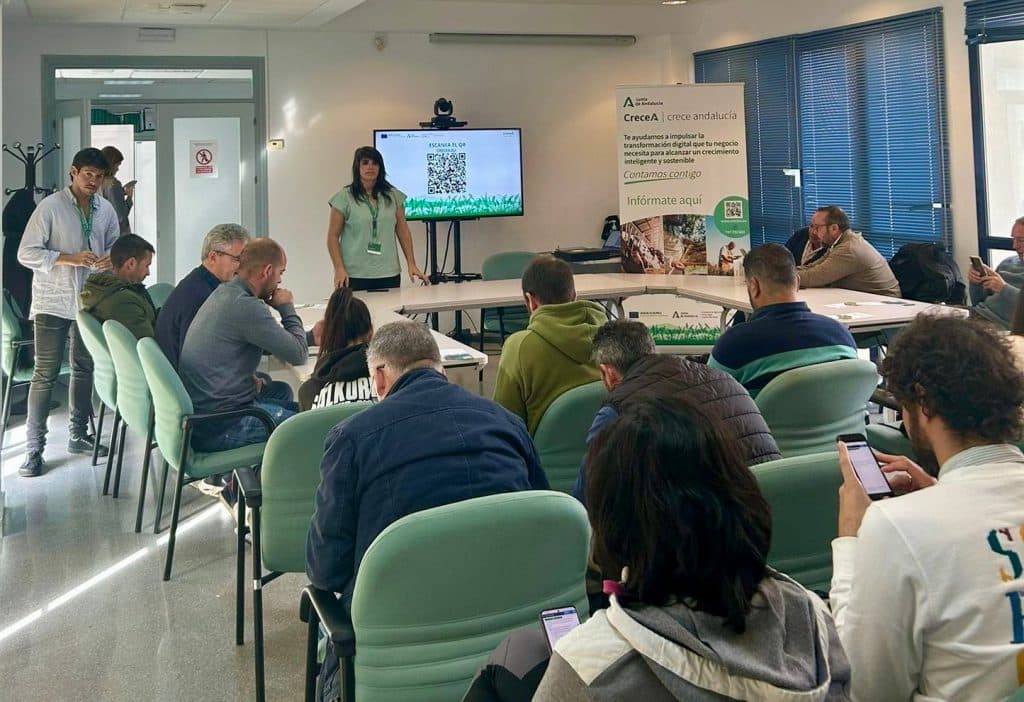 El programa CreceA impulsó en 2024 la digitalización y sostenibilidad de más de 2.000 explotaciones agrarias de Andalucía