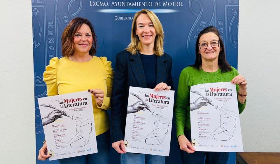 El área de Educación de Motril organiza el ciclo de conferencias ‘Las mujeres en la literatura’