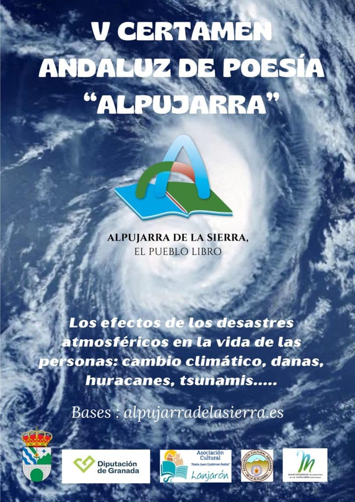 El V Certamen Andaluz de Poesía «Alpujarra» Invita a reflexionar sobre el Cambio Climático