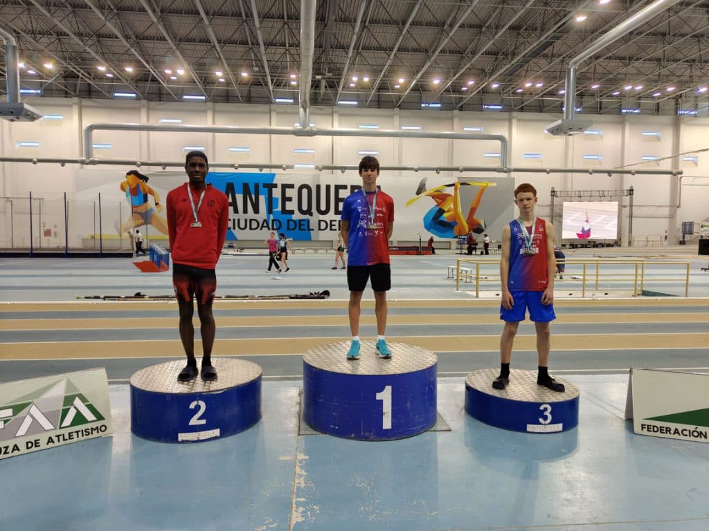 Ocho medallas en el andaluz Sub16 para el Club Atletismo DELSUR Coop. La Palma