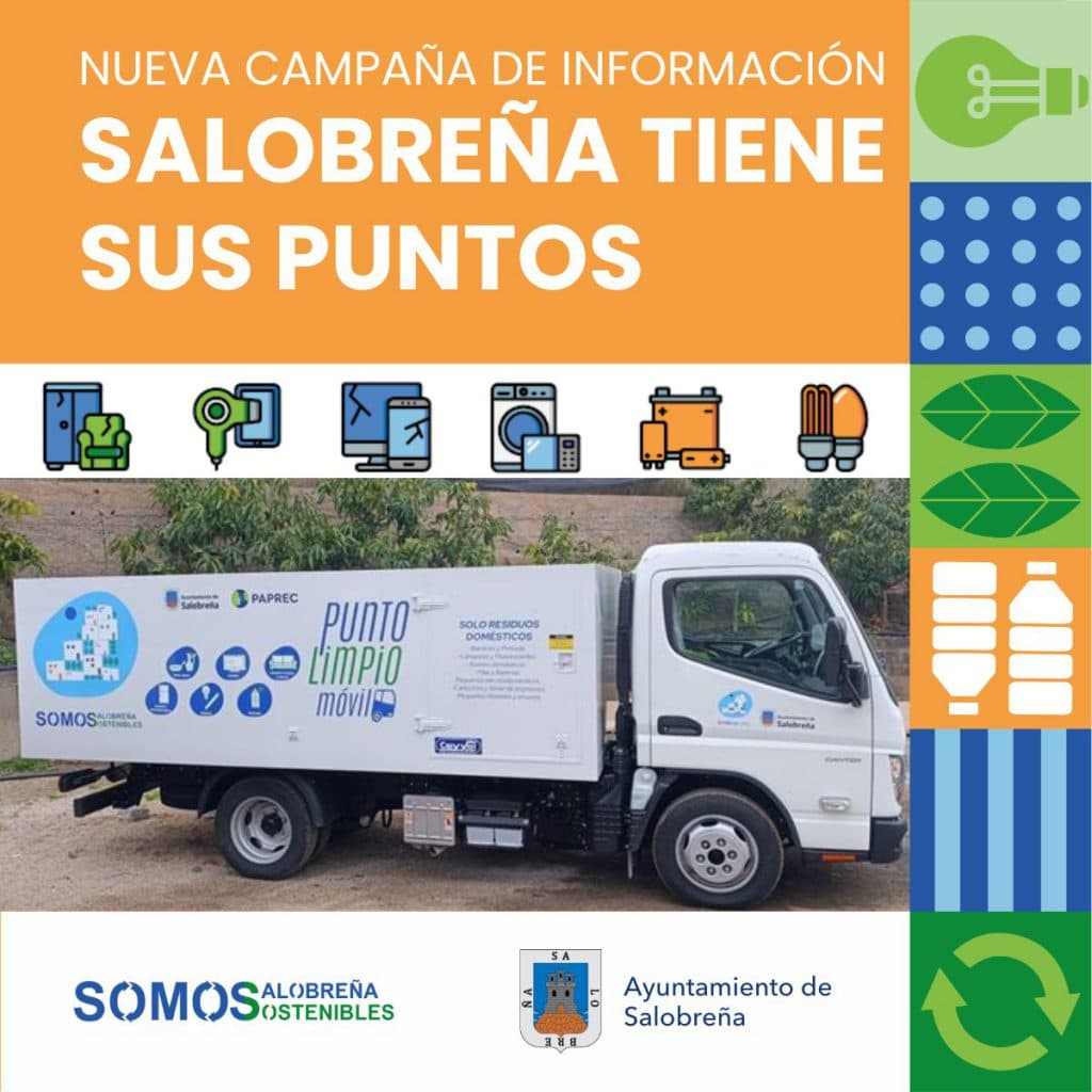 El Ayuntamiento pone en marcha la campaña de información ambiental “Salobreña tiene sus puntos” para mejorar la gestión de los residuos especiales