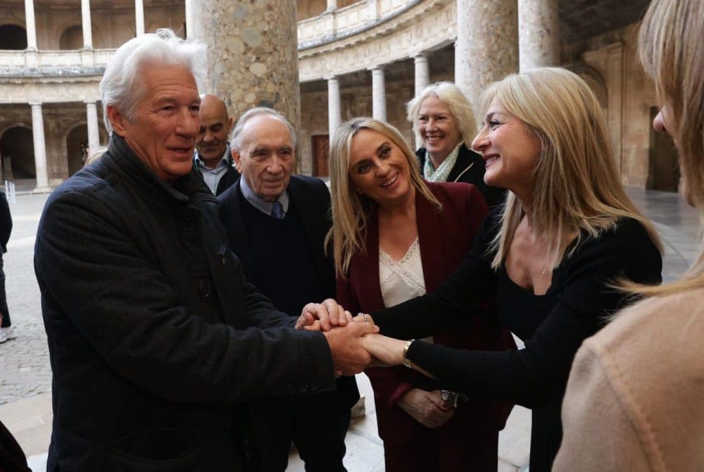Y Richard Gere llegó a La Alhambra…
