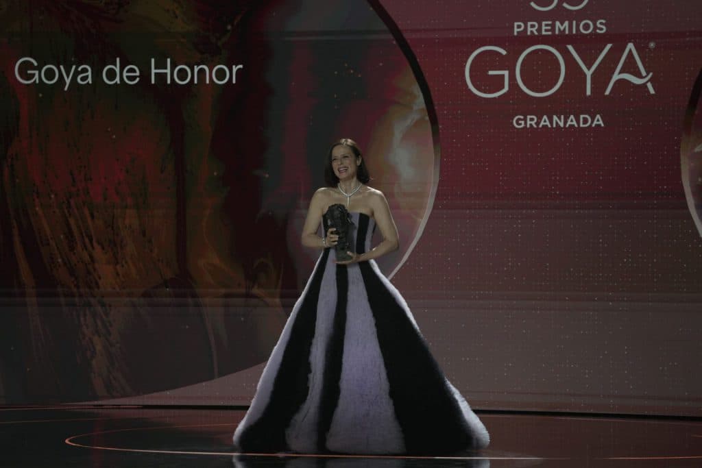 Aitana Sánchez-Gijón recibe el Goya de Honor 2025